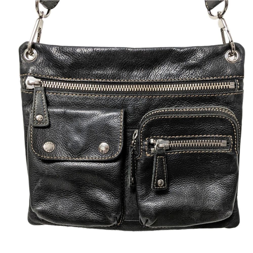 FOSSIL Sutter Leather Crossbody Bag - Picture 2 of 11